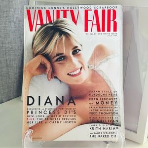 Rare July 1997 Vanity Fair Princess Diana Issue Magazine Vintage